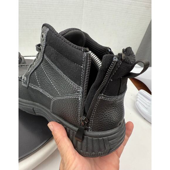 Orthofeet‎ Ranger 483 Slip Resistant Mens Size 7.5 D Heel Zipper Comfort Boots main image 6